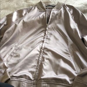 Uniqlo Sateen bomber jackets